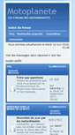 Mobile Screenshot of forums.motoplanete.com