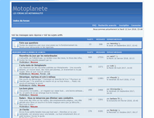 Tablet Screenshot of forums.motoplanete.com